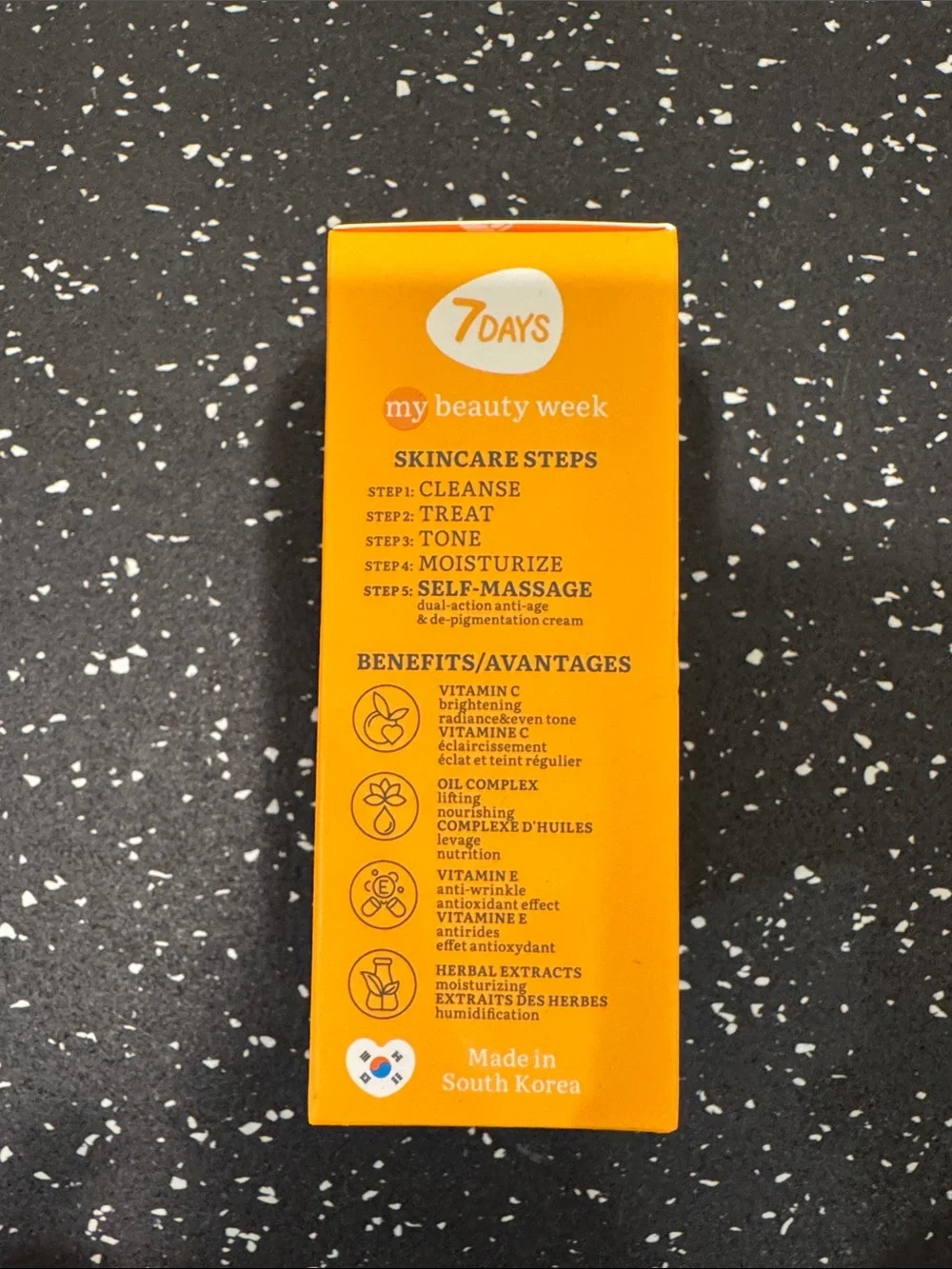 7 days vitamin face